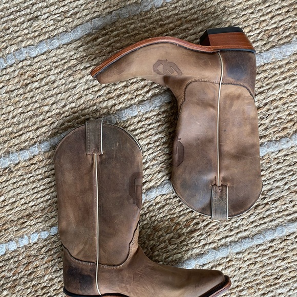 Nocona OU branded boots 7.5 - Picture 1 of 8